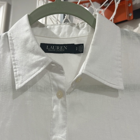 Ralph Lauren linen short sleeve button down. Pristine condition. Size S - Picture 4 of 9